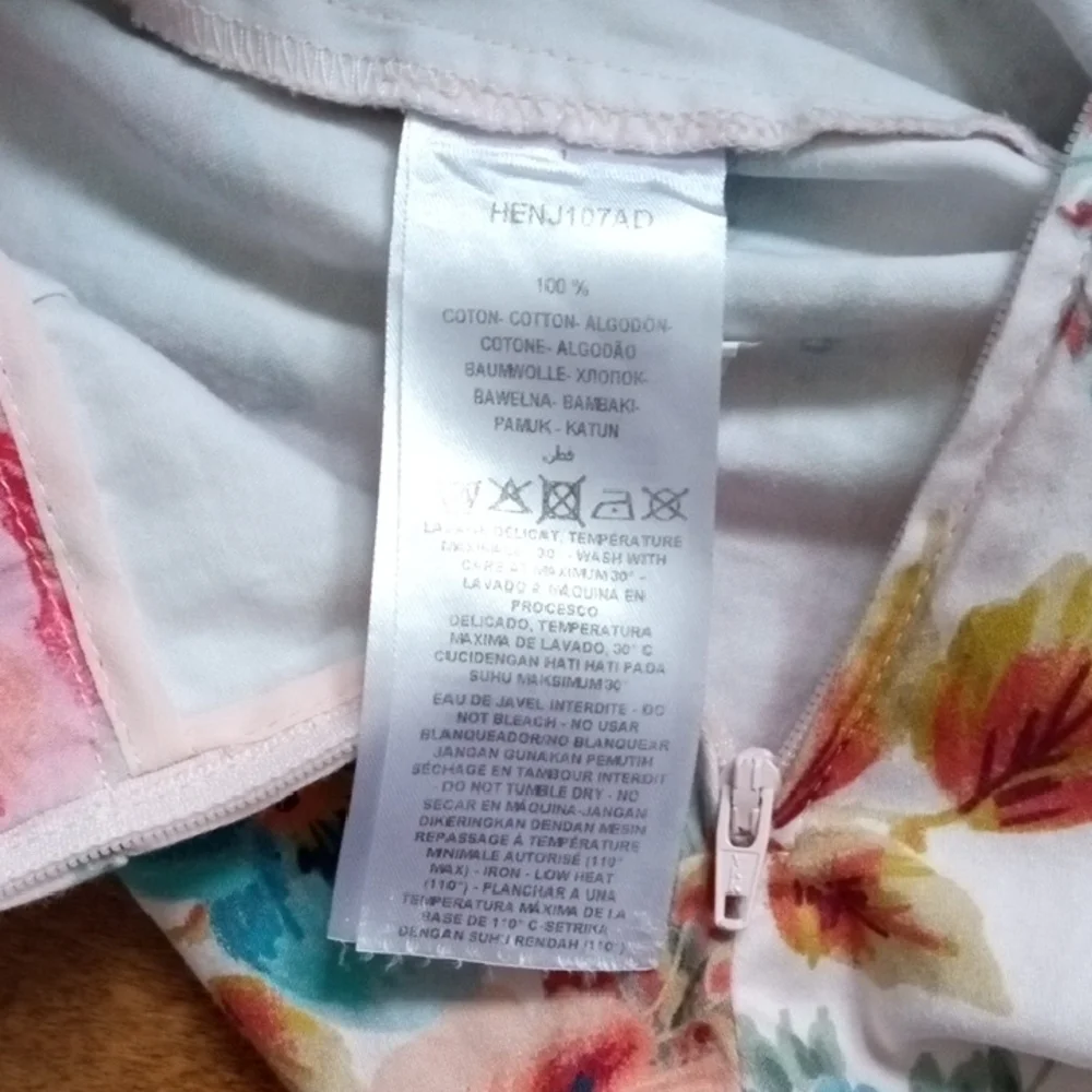 NAF NAF Floral Mini Skirt in Pink and Blue - Picture 5 of 7